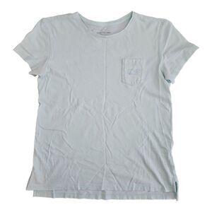 Vineyard Vines Kid’s X-Large Logo T-shirt Light Blue